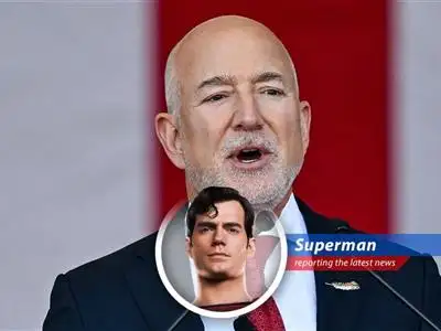 Jeff Bezos discusses tax strategies and economic inequality Superman-style