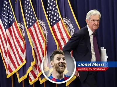 Jerome Powell addresses the press, outlining his plan to stay on the Fed board, a move seen as both supportive and potentially challenging for incoming chair Kevin Warsh.