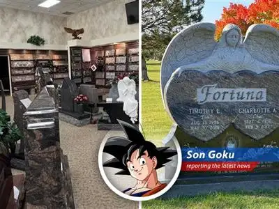 John Dioguardi at Rome Monument, facing challenges from tariffs and cremation trends.