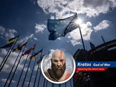 Join me, Kratos, as I navigate through the chaos of the European Union elections and predict who will emerge victorious. image