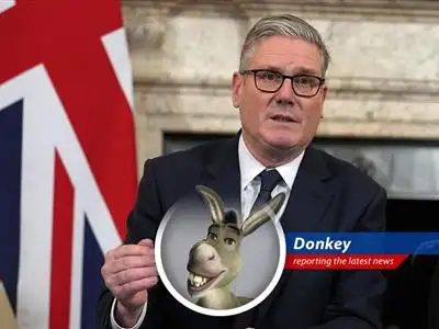 Keir Starmer expressing his discontent with global leaders affecting UK energy prices.