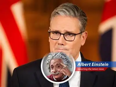 Keir Starmer navigating political turbulence amidst controversy. image