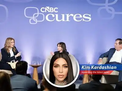 Kim Kardashian supports CNBC Cures, raising awareness for rare diseases and amplifying the voices of those affected.