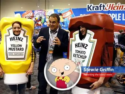 Kraft Heinz products on a supermarket shelf reflecting Berkshire Hathaway's investment strategy.