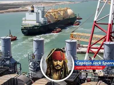 LNG tankers at a U.S. export facility, ready to ship fuel across the globe amidst growing energy demand.