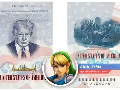 Limited edition passports featuring Trump's likeness spark controversy.