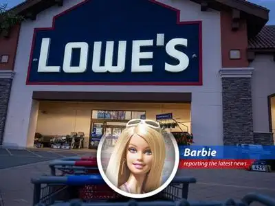 Lowe's store front showcases a diverse range of home improvement products, appealing to both DIY enthusiasts and professional contractors.