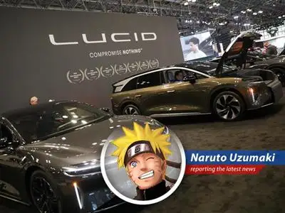 Lucid Group's headquarters, symbolizing a company at a crossroads with a new CEO and significant financial backing.