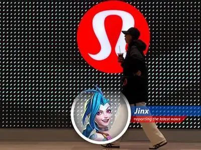 Lululemon store display showcasing athleisure wear, hinting at the brand's challenges and future strategies.