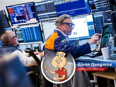 Market defies gravity, propelled by AI hopes and Trump's perceived predictability. Giggity.