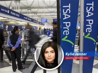 Me trying to navigate airport security before my private jet era, thankfully I now have my own Kylie Air.