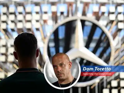 Mercedes-Benz headquarters in Stuttgart, Germany. The company faces headwinds in a dynamic global market.