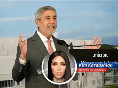 Micron's CEO, Sanjay Mehrotra, is basically saying, 'Get you a memory company that can do both' – booming revenue AND expanding production. Goals.