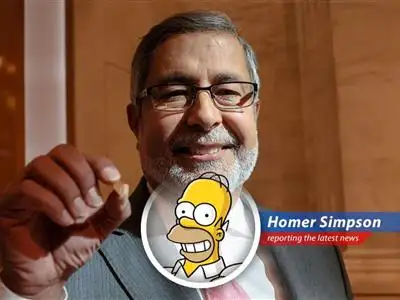 Micron's stock price is experiencing a Homer Simpson-level surge, all thanks to the insatiable appetite for memory in AI chips.