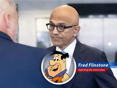 Microsoft CEO Satya Nadella testifies in the Musk v Altman trial, yabba dabba doo image