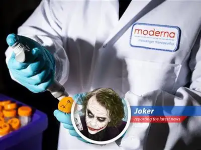 Moderna's stock tumbles after the FDA rejects its flu shot review application.