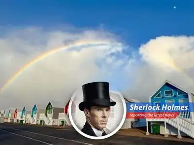 Modular homes being assembled at Fading West's factory, showcasing their innovative approach to housing construction. image