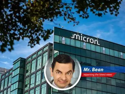 Mr. Bean ponders the stock market's latest antics with his trusty companion, Teddy.