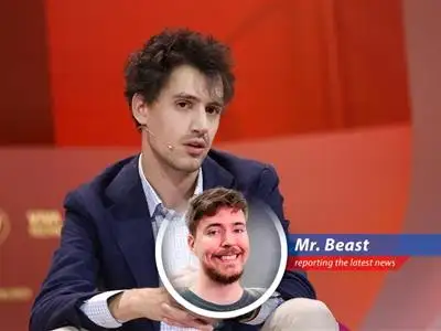 Mr. Beast takes on the tech world at VivaTech conference in Paris, leaving founders of AI startups in a frenzy. image