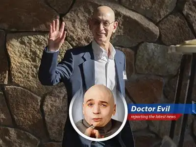 NBA Commissioner Adam Silver unveils his nefarious plan to establish NBA Europe, seeking to ensnare Europe's basketball market and potentially challenge the existing EuroLeague.