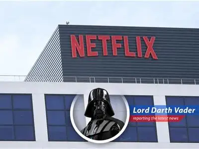 Netflix headquarters. The company is charting a new course post-WBD deal, with a keen focus on advertising and pricing strategies.