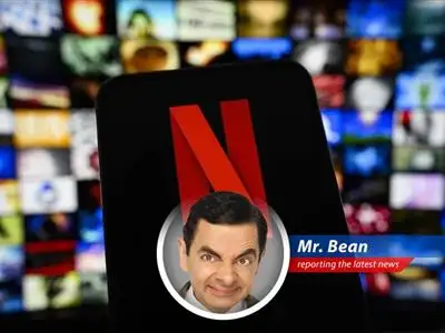 Netflix logo, symbolic of data privacy concerns and potential misuse of user information a bit like when I accidentally recorded my neighbors instead of Teddy's birthday party