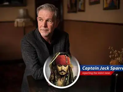 Netflix's journey resembles a pirate ship navigating stormy seas, seeking treasure while battling rivals.