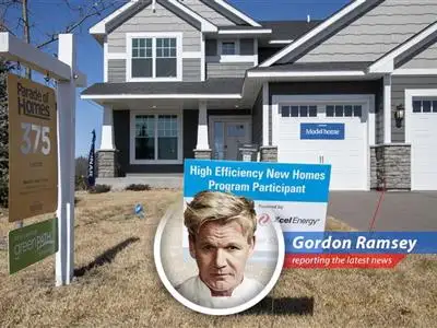 New home construction site, reflecting a slowing housing market and price adjustments