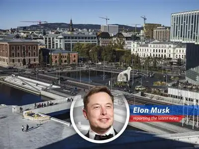 Nicolai Tangen, CEO of NBIM, basking in the glow of Norway's sovereign wealth fund's record-breaking year. image