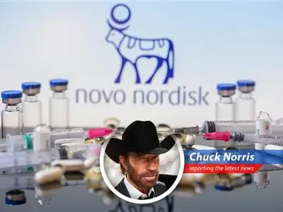 Novo Nordisk's headquarters, symbolizing the challenges the company faces in a competitive market.