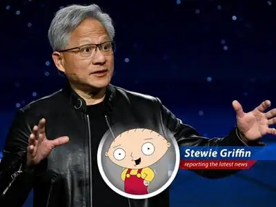 Nvidia CEO Jensen Huang addresses the crowd at GTC, outlining the company's vision for AI's future.