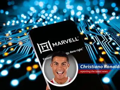 Nvidia CEO Jensen Huang announcing the $2 billion investment in Marvell Technology, a move that underscores the growing importance of AI in the semiconductor industry.