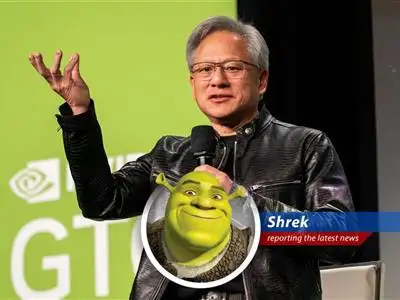 Nvidia CEO Jensen Huang's stake in chipmaker Nvidia skyrockets to more than $90 billion after record rally fueled by AI processor demand. image