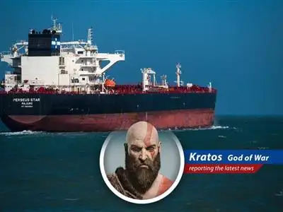 Oil derricks stand as silent sentinels amidst rising geopolitical tension. Awaiting the next blow.