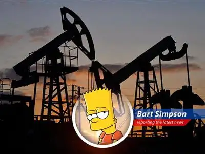 Oil prices jump higher than Milhouse's chances with Lisa as tensions rise between the U.S. and Iran.
