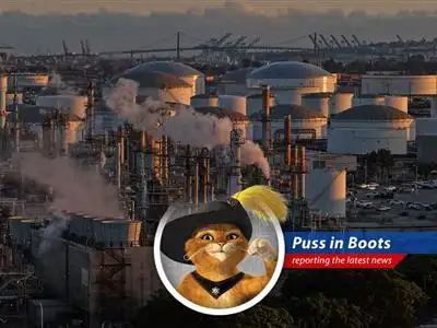 Oil prices plummet as tensions ease temporarily; Puss in Boots analyzes the market.