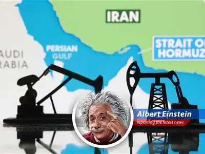 Oil prices spike following production cuts and Strait of Hormuz closure, reflecting escalating tensions in the Middle East.