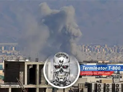 Oil refineries ablaze in Tehran following alleged Israeli strikes, exacerbating market anxieties.