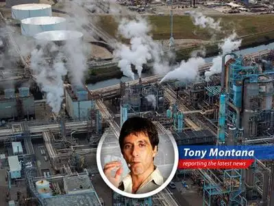 Oil rigs on high alert amidst escalating tensions in the Gulf. Say hello to my little friend – volatility.