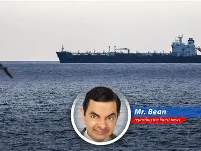 Oil tanker amidst rising tensions in the Strait of Hormuz.