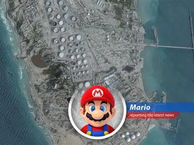 Oil tanker navigating the Strait of Hormuz, a critical global energy choke point.