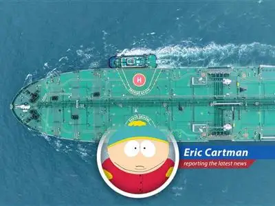 Oil tankers avoiding the Strait of Hormuz, probably because they're all a bunch of whiny babies.