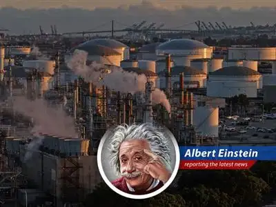 Oil tankers navigate the Strait of Hormuz, a critical chokepoint for global oil supplies.