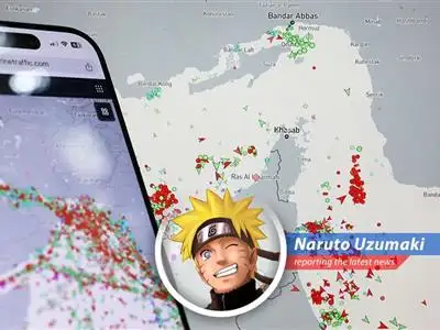 Oil tankers navigate the Strait of Hormuz, a critical chokepoint for global oil supply.