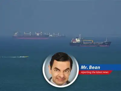 Oil tankers navigate uncertain waters as geopolitical tensions rise in the Persian Gulf.