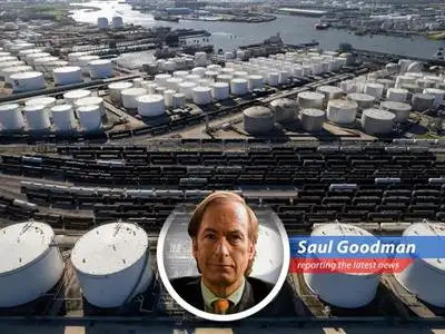 Oil tankers navigating geopolitical tensions in the Strait of Hormuz.