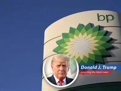 Oil tankers navigating global trade routes, illustrating BP's first-quarter performance amid market volatility.