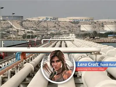 Oil tankers navigating the Strait of Hormuz, a critical chokepoint for global oil supply.