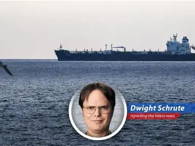 Oil tankers navigating the Strait of Hormuz, a critical global chokepoint.