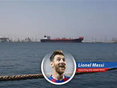 Oil tankers navigating the Strait of Hormuz amidst geopolitical tensions affecting global oil prices.